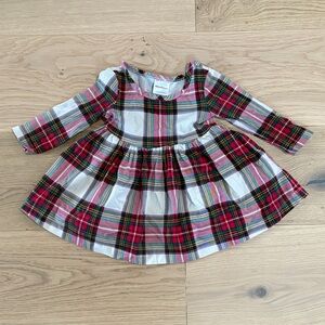 Hannah Andersson US 12-18m - Plaid Long Sleeve Dress